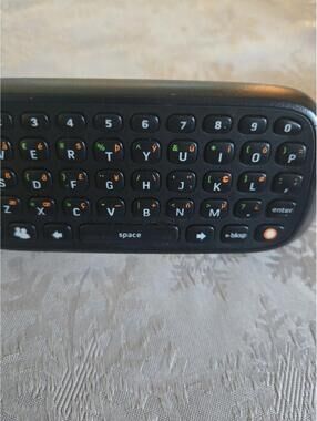 Microsoft Xbox 360 Chatpad Controller Keyboard Attachment - Black